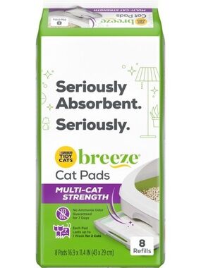 Jellycat White & Green Cat Pads - Absorbent Refill Pack